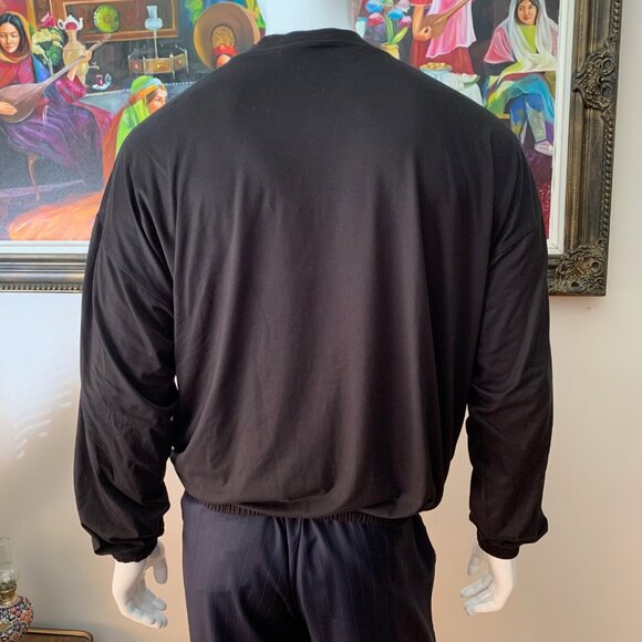 Siddartha Tytler Blue Tafetta Jersey Digital Printed Jumper - Picture 6 of 7